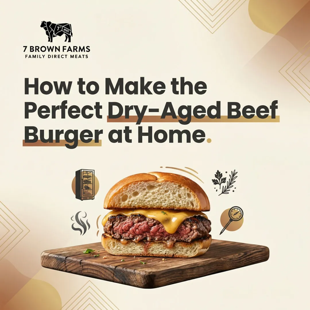 How to Make the Perfect Dry-Aged Beef Burger at Home