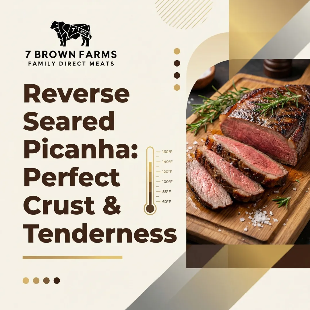 Reverse Seared Picanha: Perfect Crust & Tenderness