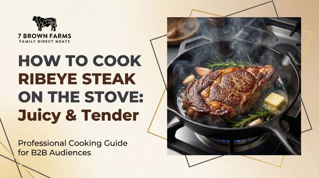 How to Cook Ribeye Steak on the Stove: Juicy & Tender