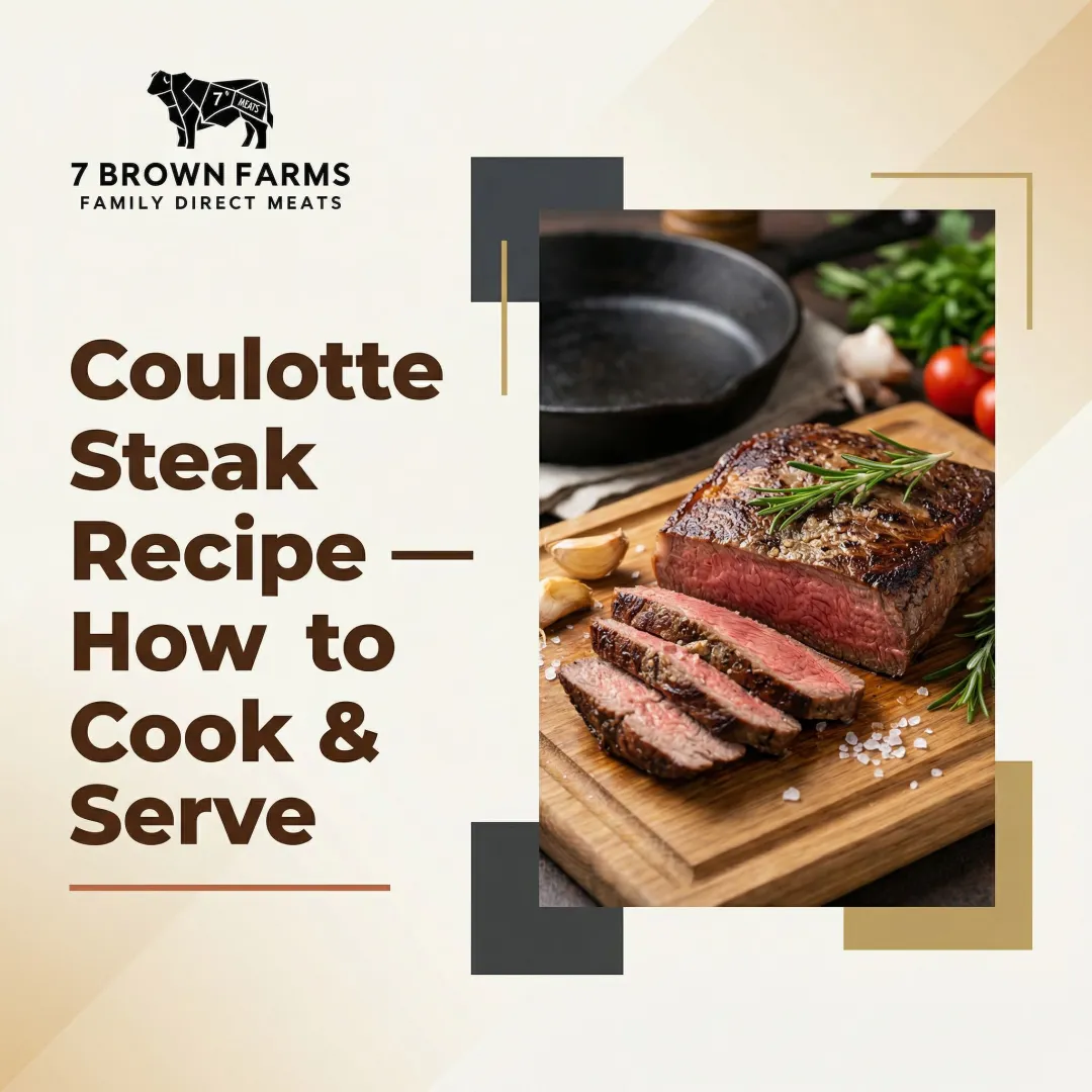Coulotte Steak Recipe — How to Cook & Serve