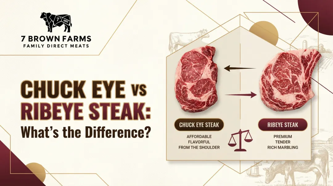 Chuck Eye vs Ribeye Steak: What's the Difference?