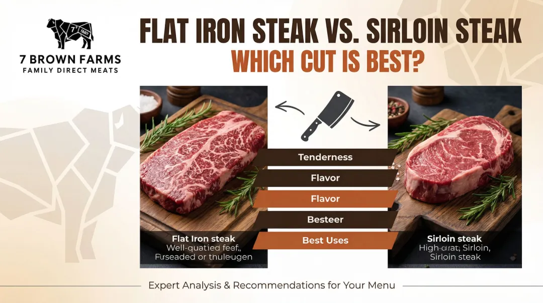 Flat Iron Steak vs. Sirloin Steak: Which Cut Is Best?