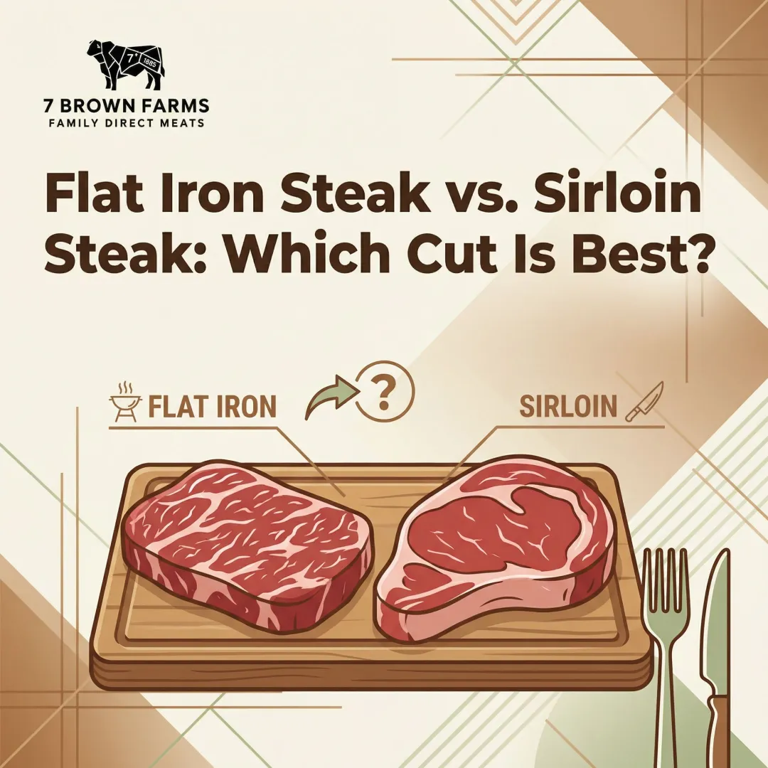 Flat Iron Steak vs. Sirloin Steak: Which Cut Is Best?
