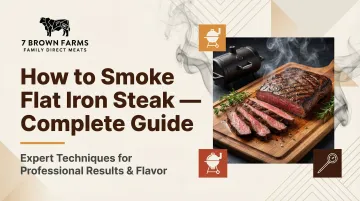 How to Smoke Flat Iron Steak — Complete Guide