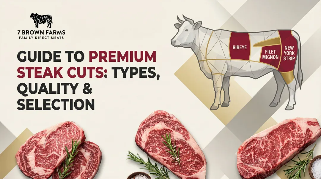 Guide to Premium Steak Cuts: Types, Quality & Selection