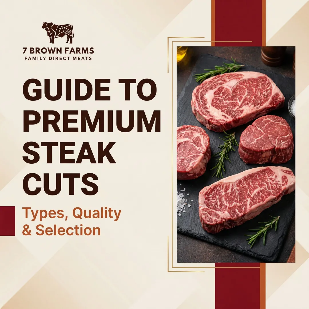 Guide to Premium Steak Cuts: Types, Quality & Selection