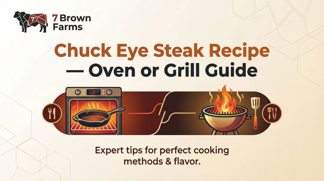 Chuck Eye Steak Recipe — Oven or Grill Guide