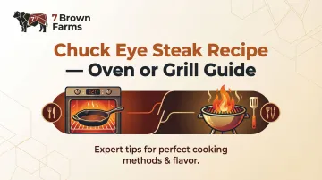 Chuck Eye Steak Recipe — Oven or Grill Guide
