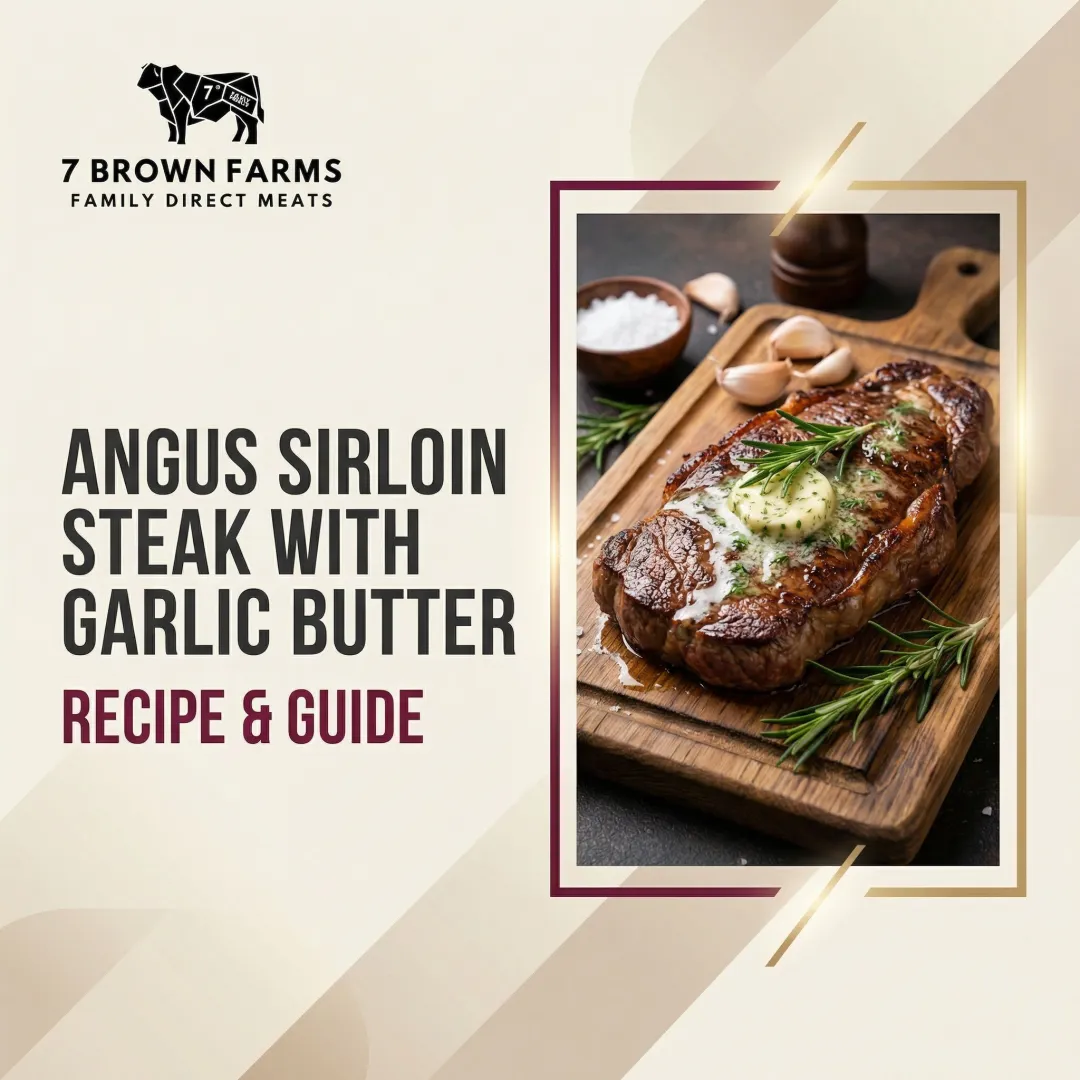 Angus Sirloin Steak with Garlic Butter — Recipe & Guide