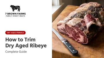 How to Trim Dry Aged Ribeye: Complete Guide