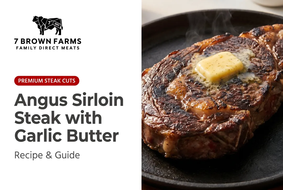 Angus Sirloin Steak with Garlic Butter — Recipe & Guide
