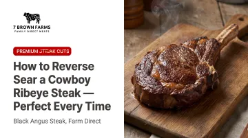 How to Reverse Sear a Cowboy Ribeye Steak — Perfect Every Time