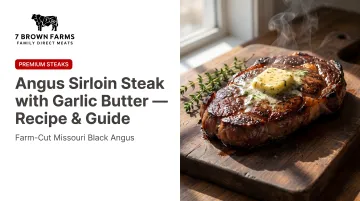 Angus Sirloin Steak with Garlic Butter — Recipe & Guide