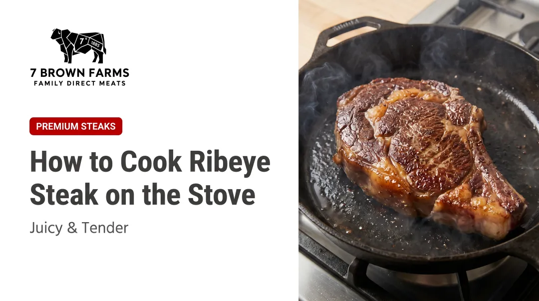 How to Cook Ribeye Steak on the Stove: Juicy &amp; Tender