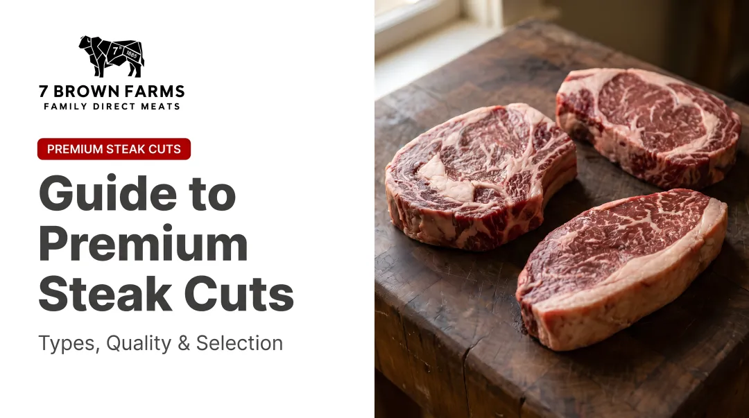 Guide to Premium Steak Cuts: Types, Quality &amp; Selection
