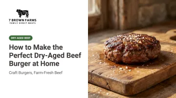 How to Make the Perfect Dry-Aged Beef Burger at Home