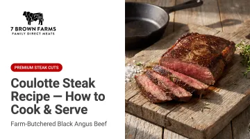 Coulotte Steak Recipe — How to Cook & Serve