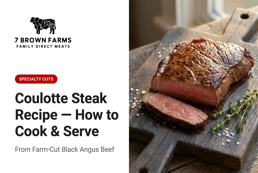 Coulotte Steak Recipe — How to Cook & Serve