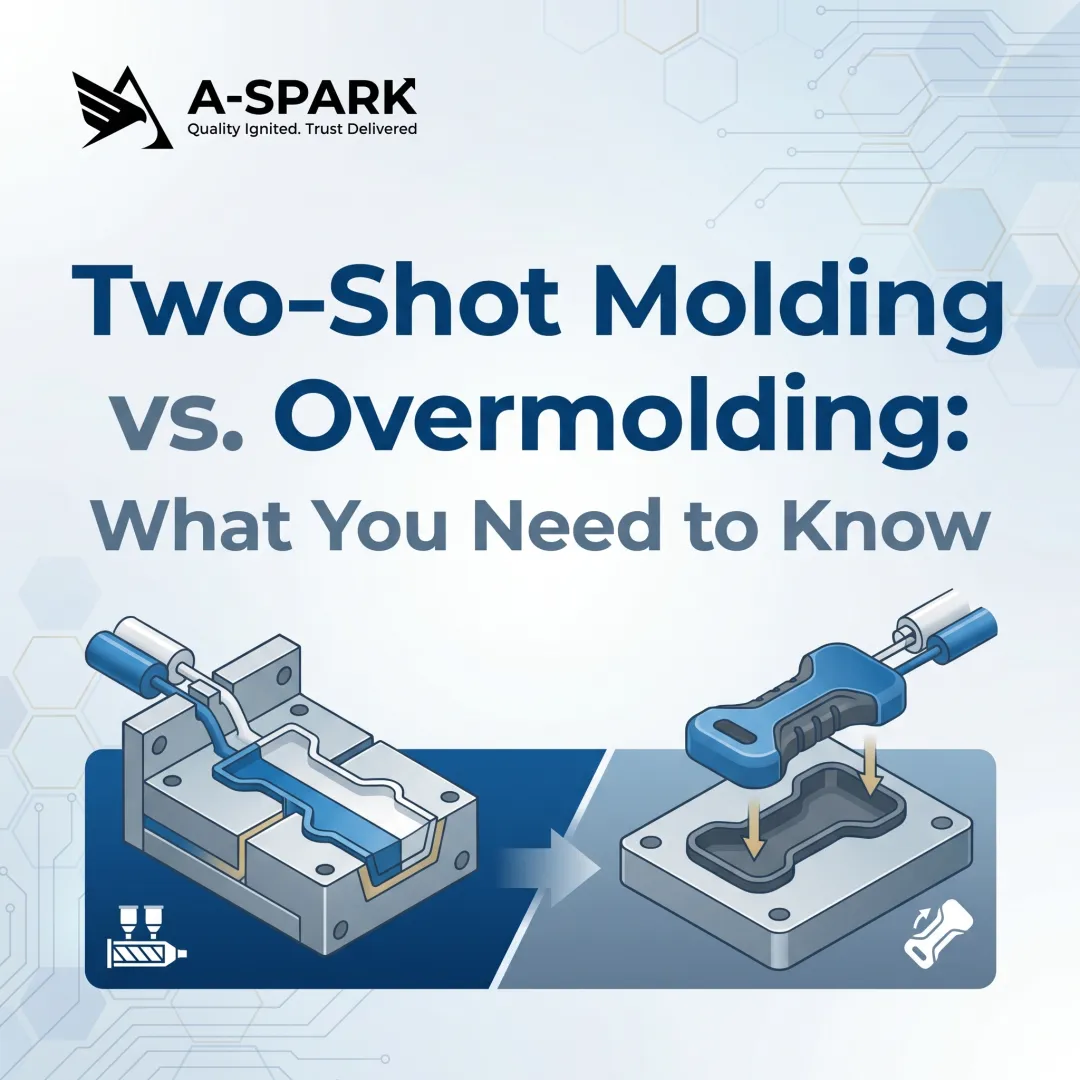 Two-Shot Molding vs. Overmolding: What You Need to Know
