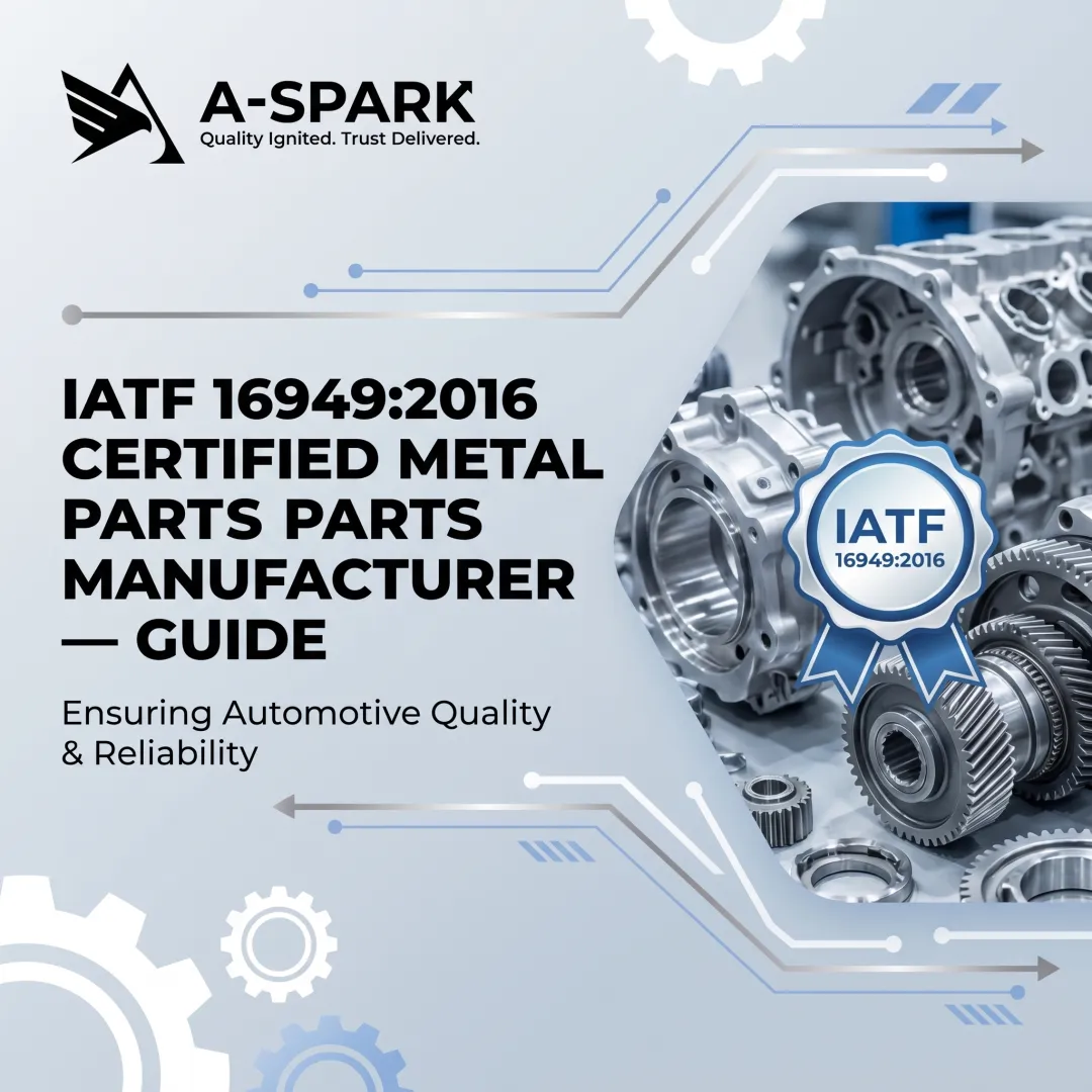 IATF 16949:2016 Certified Metal Parts Manufacturer — Guide