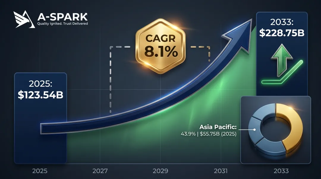 Precision machining global market growth forecast from 2025 to 2033 at 8.1 percent CAGR
