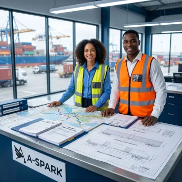 Global logistics planning for oversized cargo