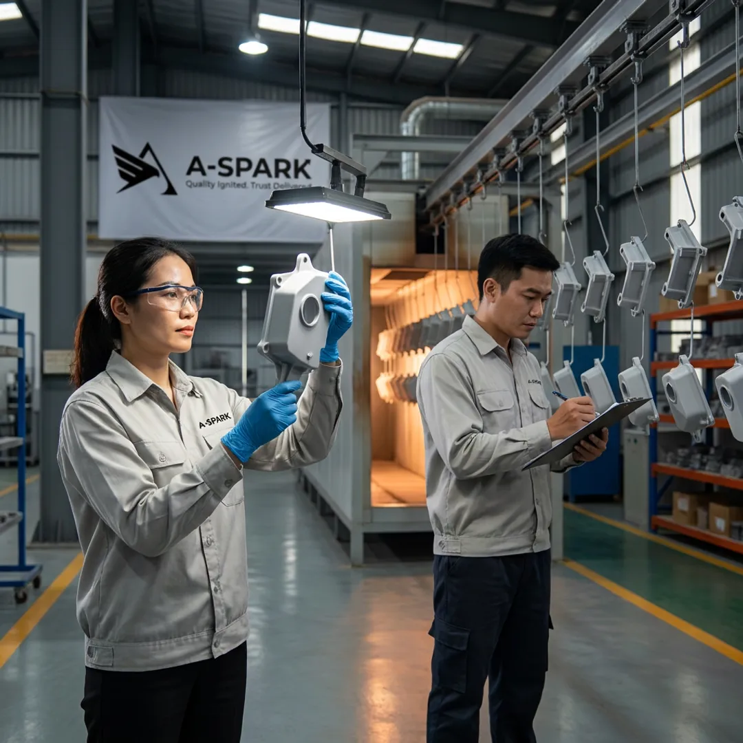Powder Coating Services for Aluminum Die Castings