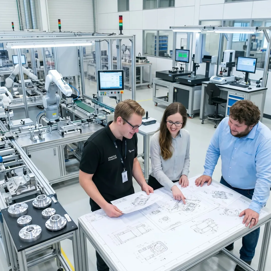 Manufacturing process planning and assembly workflow
