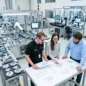 Manufacturing process planning and assembly workflow