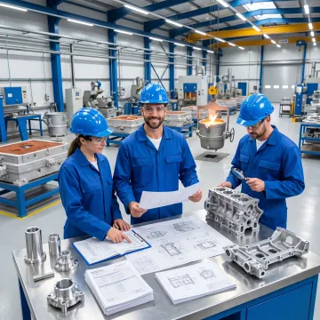 Automotive casting production process