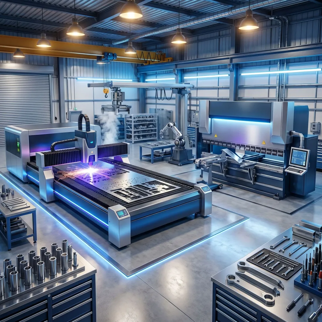 Sheet Metal Laser Cutting & Bending Services