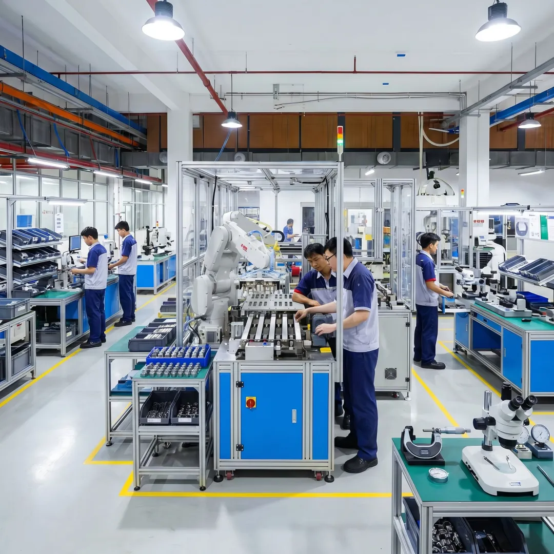 Press-fit assembly production process