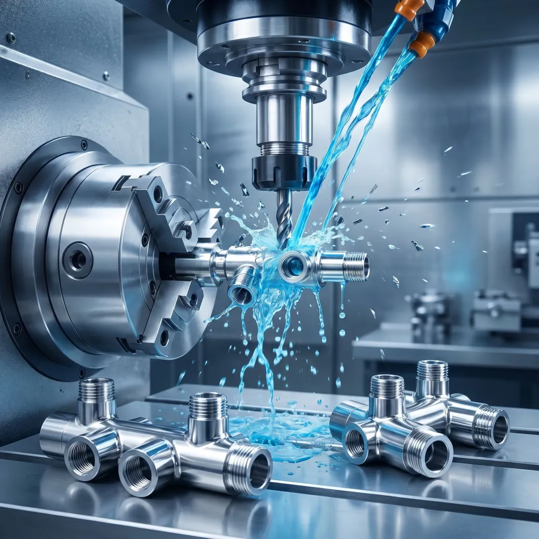 CNC Manifold Parts Manufacturing & Machining