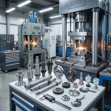 Cold forged metal parts manufacturing