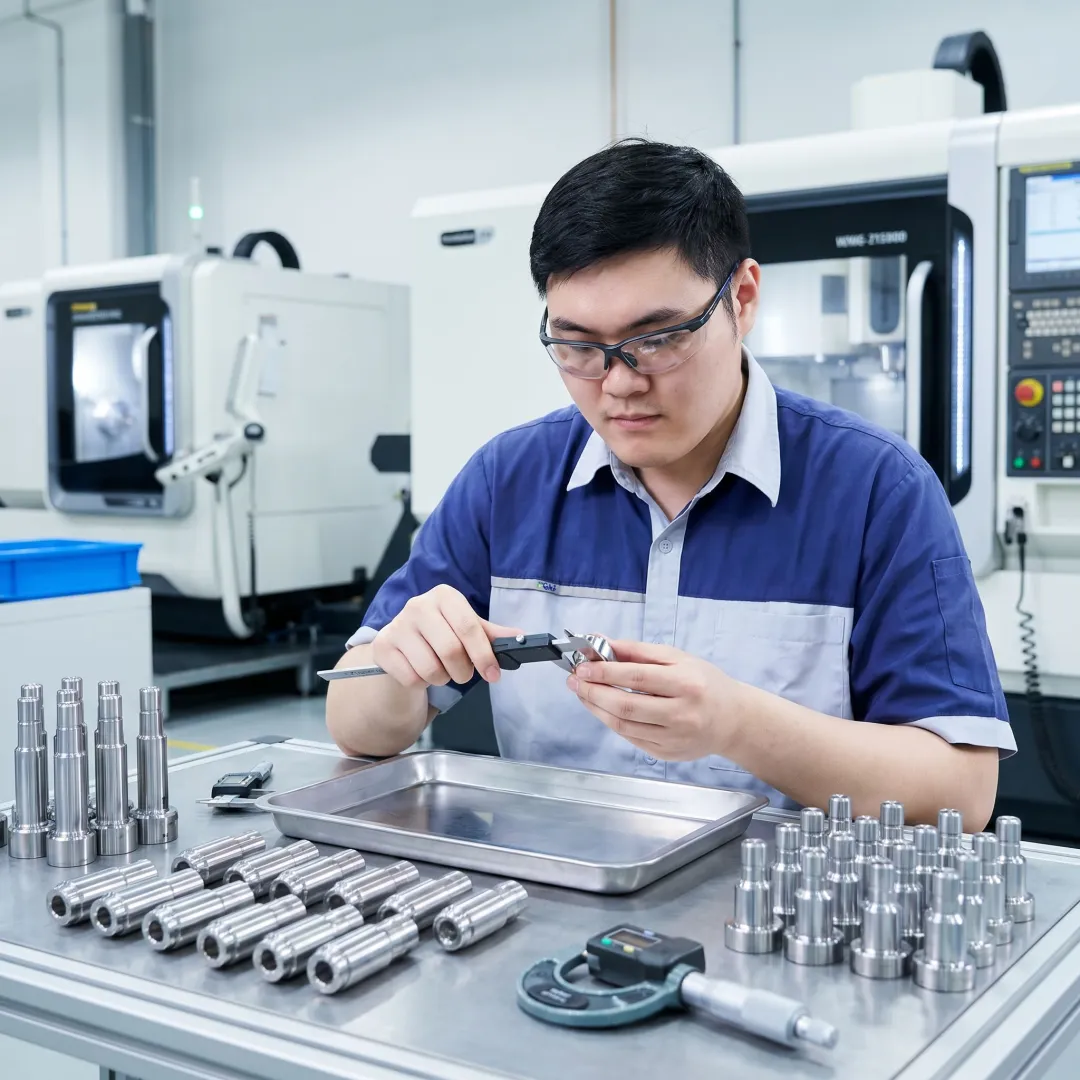 Precision cold forged components inspection
