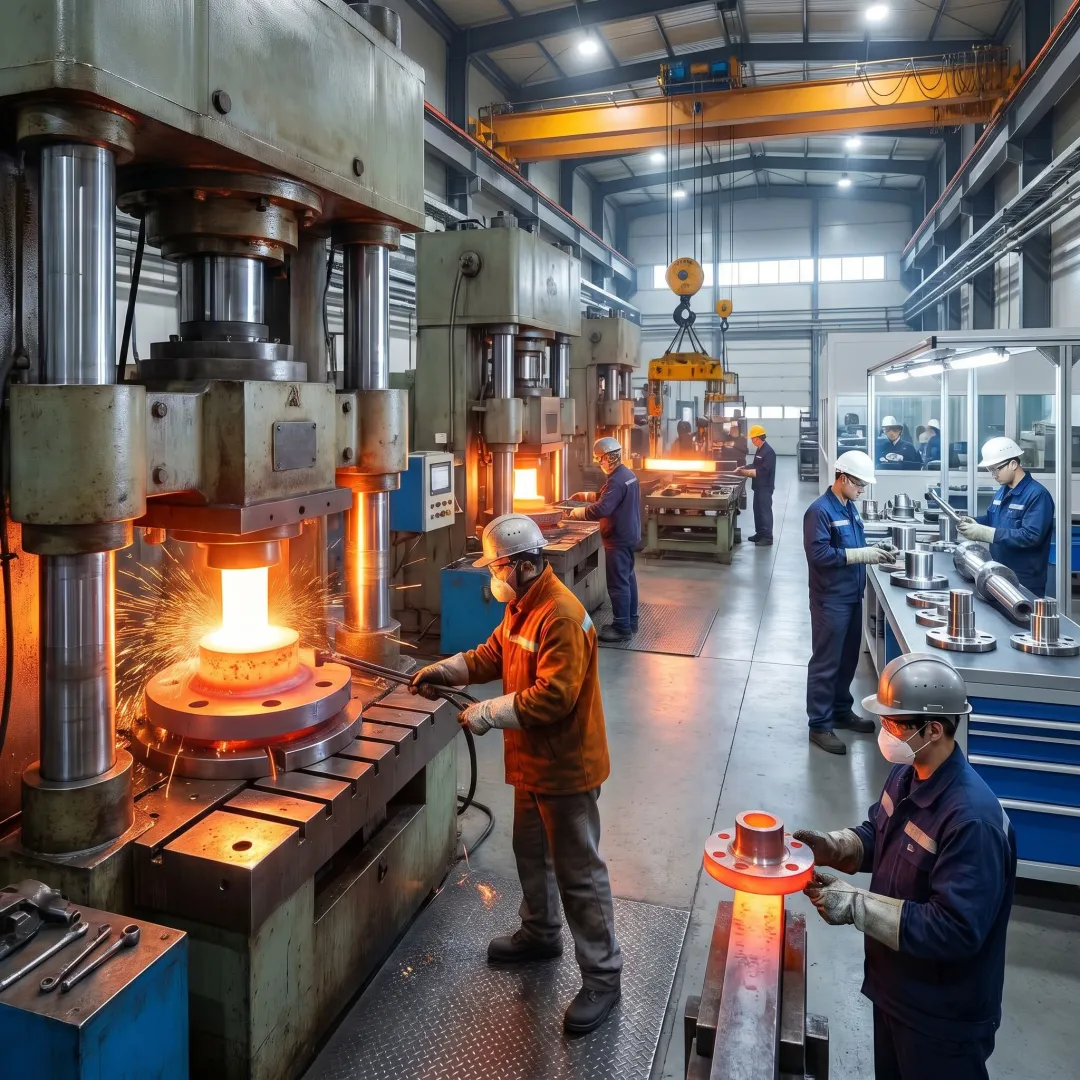 Industrial Alloy Steel Forged Parts — Manufacturer