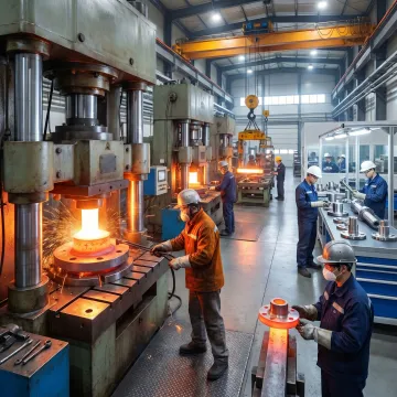 Industrial Alloy Steel Forged Parts — Manufacturer