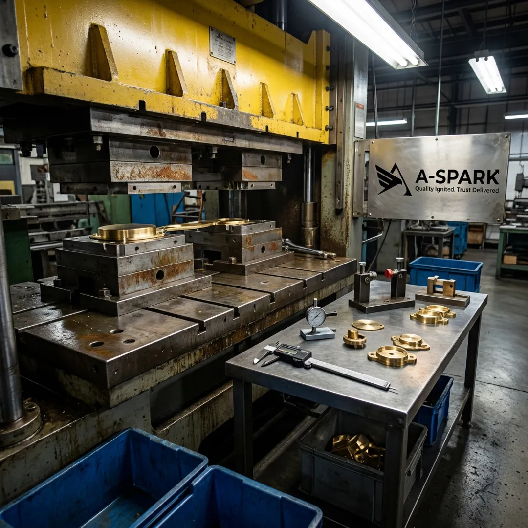 Custom Aluminum & Brass Precision Metal Stamping
