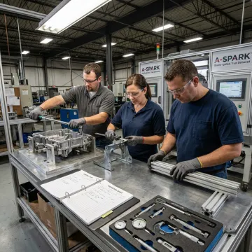 OEM assembly and manufacturing production line
