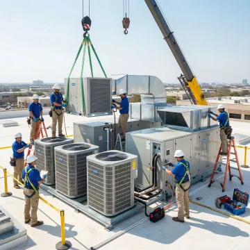 Commercial HVAC Installation in West Lake Hills, TX