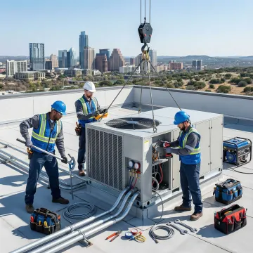 Commercial HVAC Installation in Briarcliff & Hudson Bend, TX