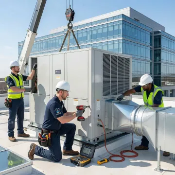 Commercial HVAC Installation in Northwest Hills, TX