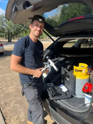 Sascha Hinz, Founder of Abba HVAC