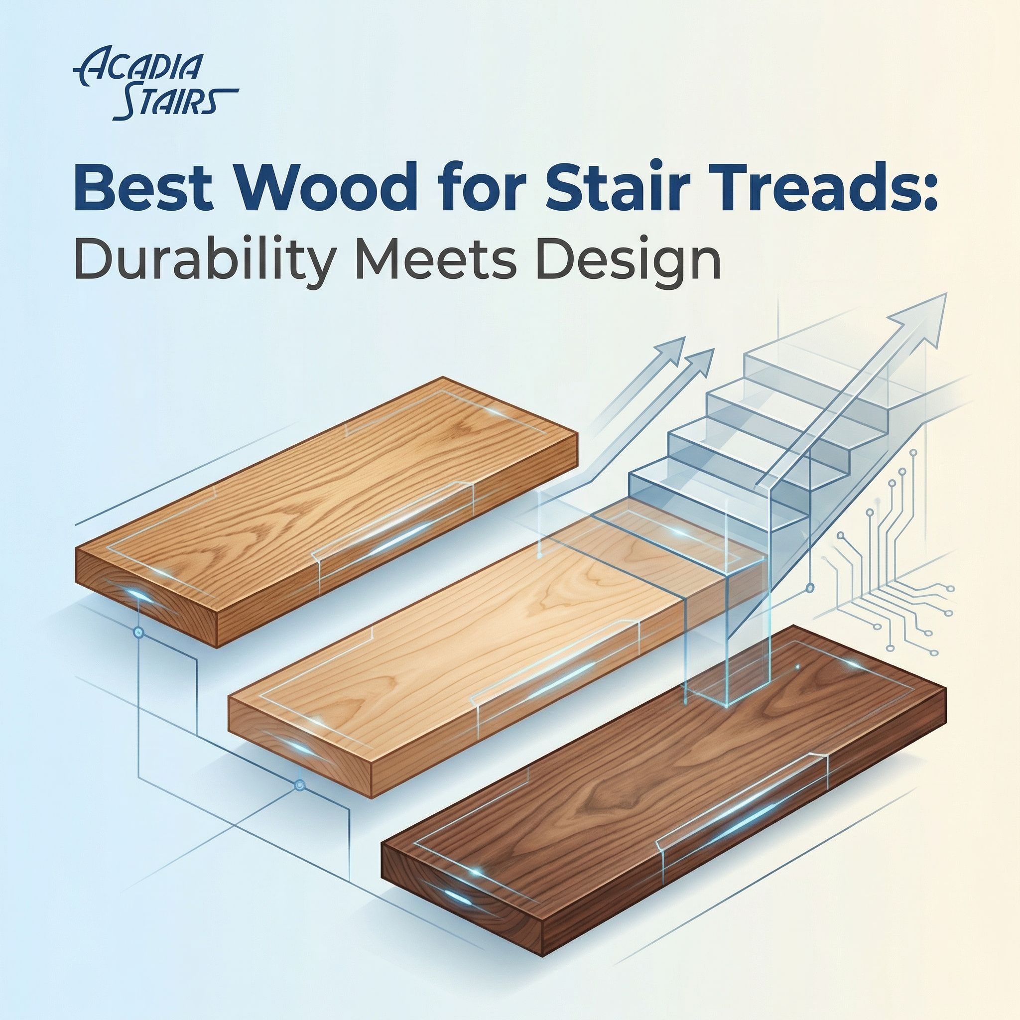 Best Wood for Stair Treads: Durability Meets Design