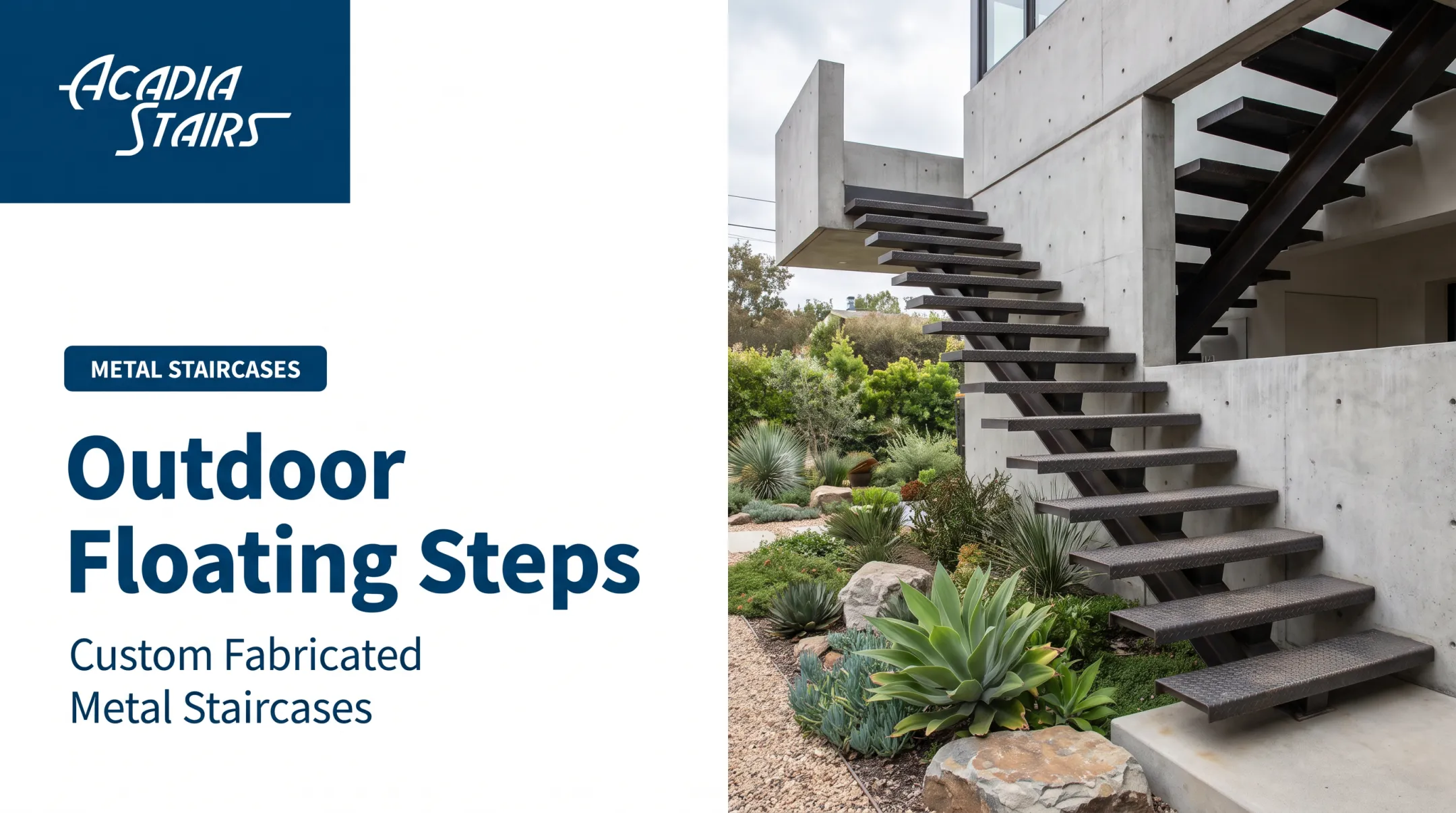 Outdoor Floating Steps