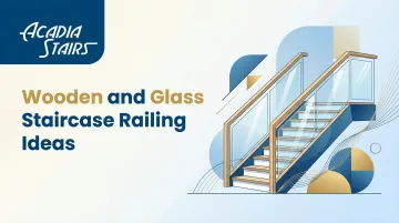 Cover image for Wooden and Glass Staircase Railing Ideas