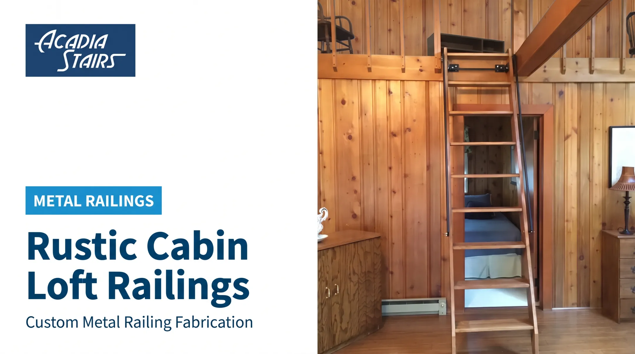 Rustic Cabin Loft Railings
