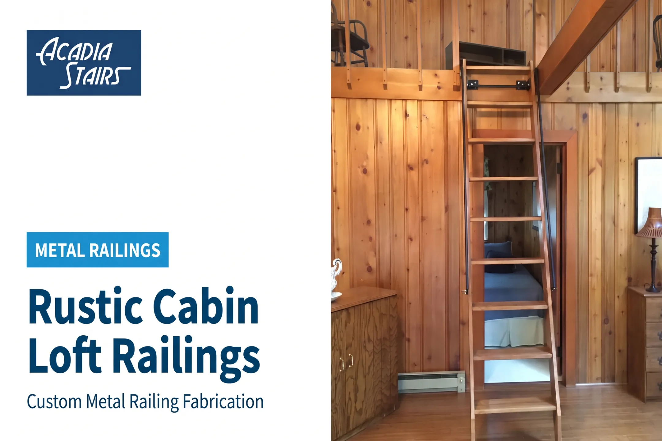 Rustic Cabin Loft Railings
