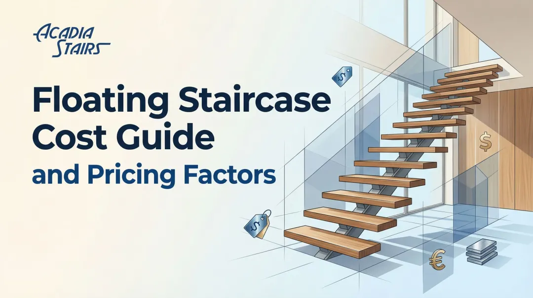 Cover image for Floating Staircase Cost Guide and Pricing Factors