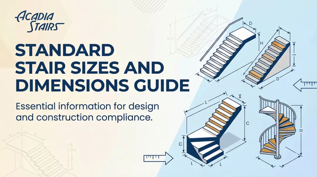 Cover image for Standard Stair Sizes and Dimensions Guide